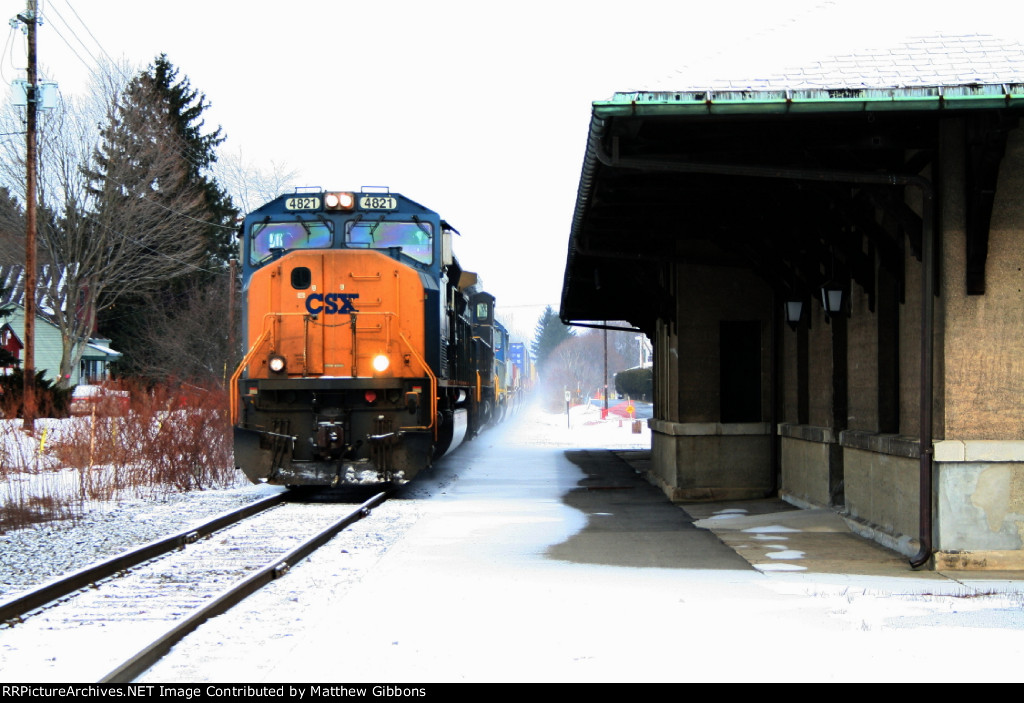 CSX detour train Q112